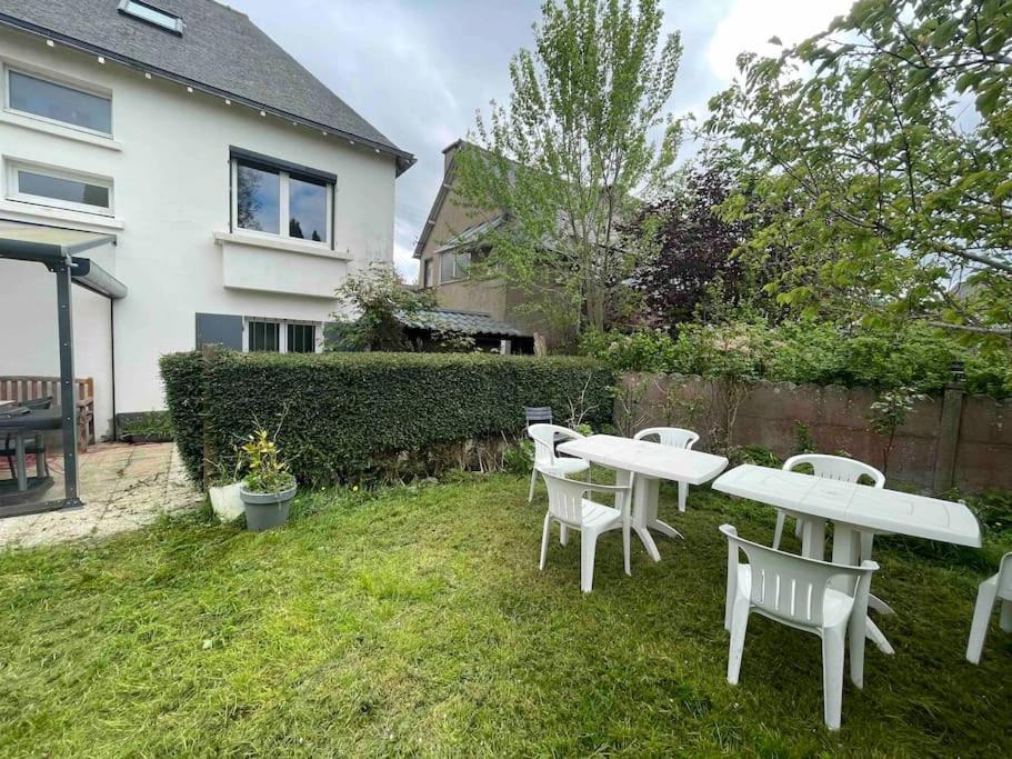 Maison Spacieuse Avec Jardin Et Salle De Sport Saint-Brieuc Eksteriør bilde